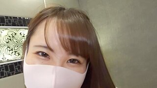 Fluffy Fcup Cutie Huge-chested Honor schoolgirl 18+ Who Attends A Womens College! ! Dressed In A Rosy Apron And Jiggling Ample Hooters That Can Not Be Hidden, Vaginal Spunk Shot While Choky With Anime Voice! !