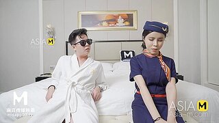 ModelMedia Asia-Seduce Stewardess Do Sex-Ou Ni-MSD-038-Best Original Asia Porno Vid