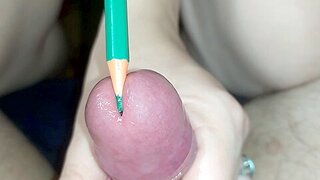 Colour Pencils Uretra Injections After Slit - Teaser Flick