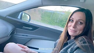 Russian Blogger Got Bitch To Have A Blowage In The Car. With Conversations. Your-porn